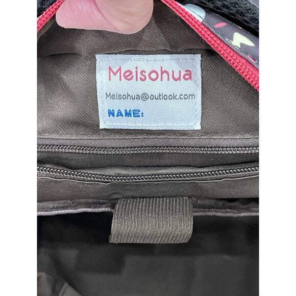 Girl’s Backpack Elementary School Kids Book Bag & Lunch Bag SET of 2 UNICORN EUC - Picture 7 of 7